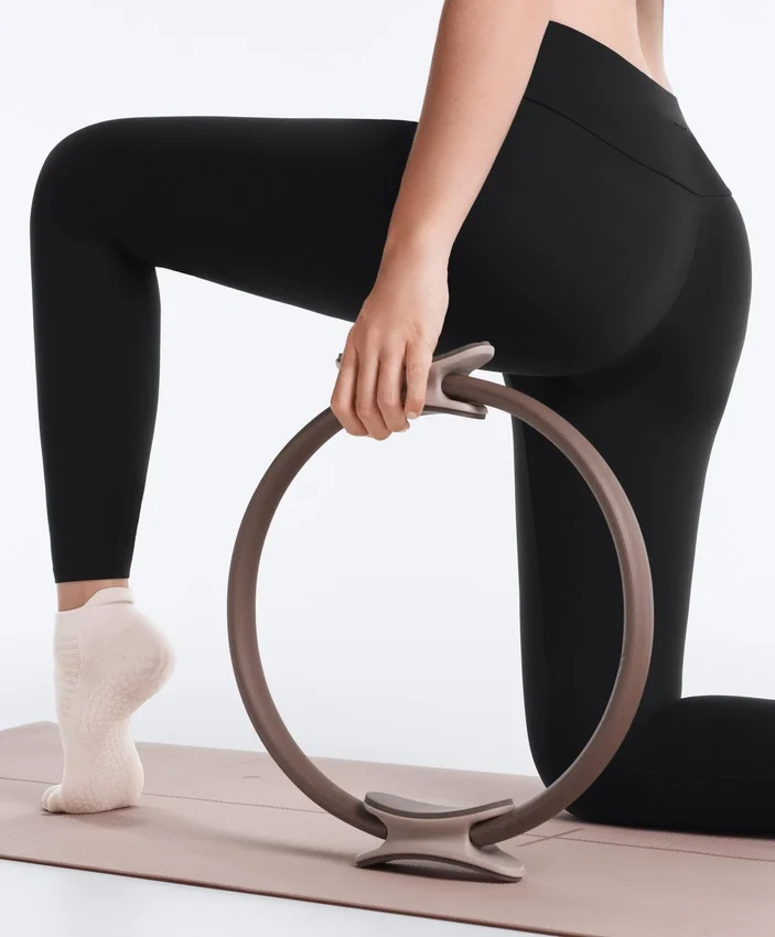 2 perechi de Șosete scurte din amestec de poliamidă pentru yoga și pilates 2 perechi de Șosete scurte din amestec de poliamidă pentru yoga și pilates