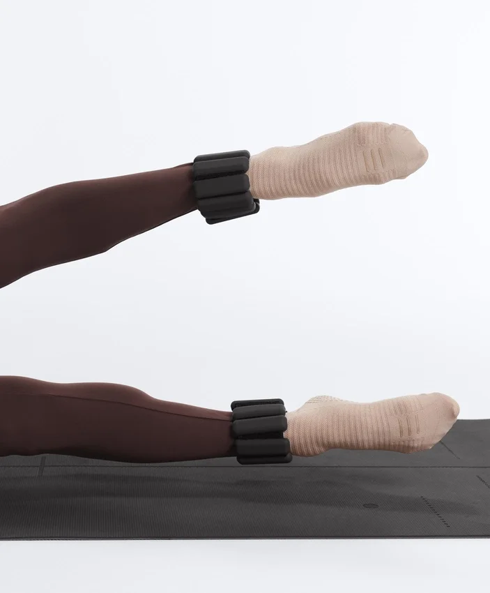 2 perechi de Șosete scurte din amestec de poliamidă pentru yoga și pilates 2 perechi de Șosete scurte din amestec de poliamidă pentru yoga și pilates