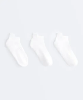 3 perechi de Șosete sport din amestec de bumbac cu bandă la călcâi