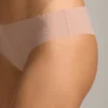 5 chiloți brazilieni invizibili din amestec de poliamidă, cu nervuri ușoare, tăiați cu laser