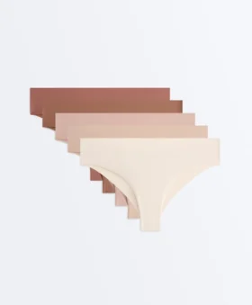 5 chiloți brazilieni invizibili din amestec de poliamidă Pantone™ 5 chiloți brazilieni invizibili din amestec de poliamidă Pantone™