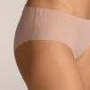 5 chiloți hipster ușoari din amestec de poliamidă cu nervuri, tăiate cu laser, invizibili