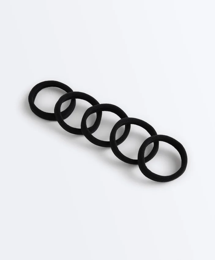 5 elastice de păr netede 5 elastice de păr netede