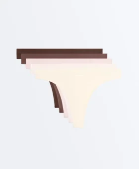 5 tanga fără cusături, cu atingere Soft Touch