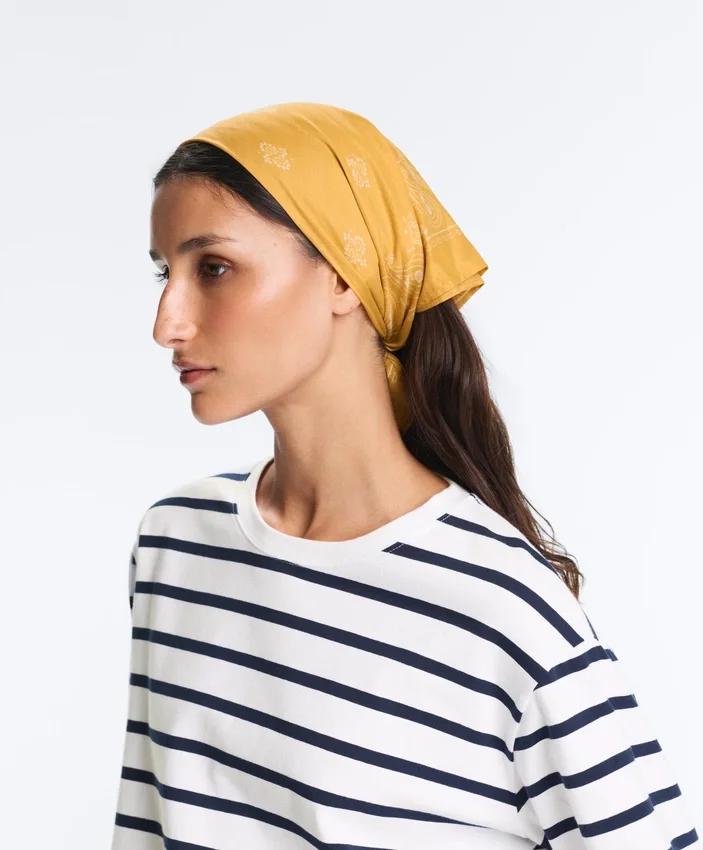 Bandana imprimată din 100% bumbac Bandana imprimată din 100% bumbac