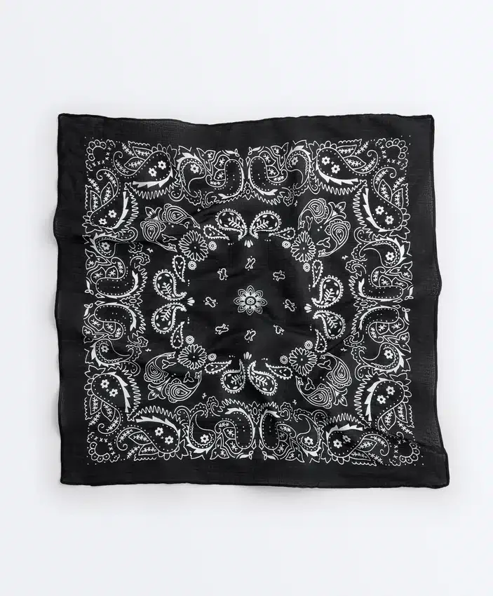 Bandana imprimată din 100% bumbac Bandana imprimată din 100% bumbac