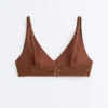 Bikinis cu guler încrețit Bikinis cu guler încrețit