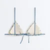 Bikinis triunghiuliari cu valuri contrastante croșetate Bikinis triunghiuliari cu valuri contrastante croșetate
