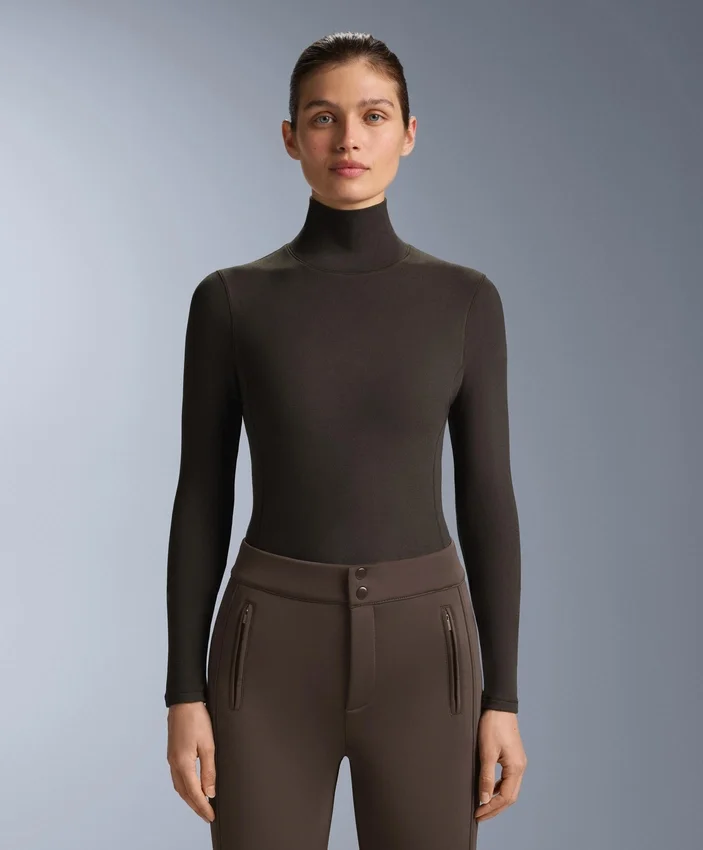 Bluză din fleece cu guler înalt, strat de bază termic Bluză din fleece cu guler înalt, strat de bază termic