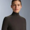 Bluză din fleece cu guler înalt, strat de bază termic Bluză din fleece cu guler înalt, strat de bază termic