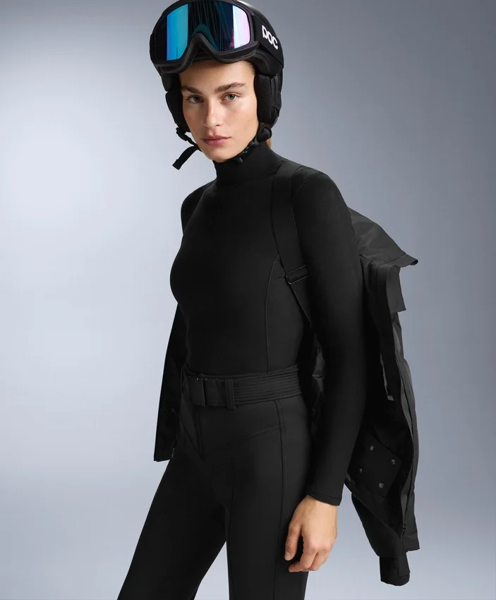 Bluză din fleece cu guler înalt, strat de bază termic Bluză din fleece cu guler înalt, strat de bază termic