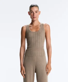 Bluză din tricot cu nervuri