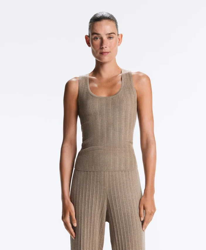 Bluză din tricot cu nervuri Bluză din tricot cu nervuri