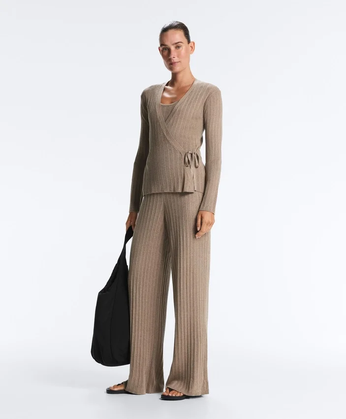 Bluză din tricot cu nervuri Bluză din tricot cu nervuri