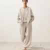 Bluză pătrată cu dungi din 100% in Bluză pătrată cu dungi din 100% in