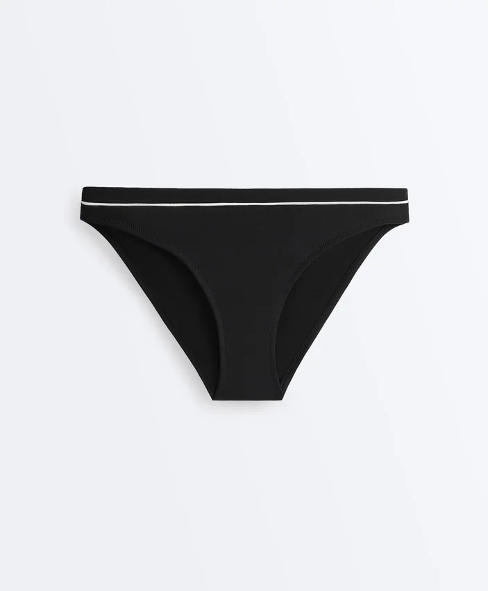 Chiloți clasici de bikini cu bordură Chiloți clasici de bikini cu bordură