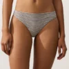 Chiloți clasici de bikini cu dungi Chiloți clasici de bikini cu dungi