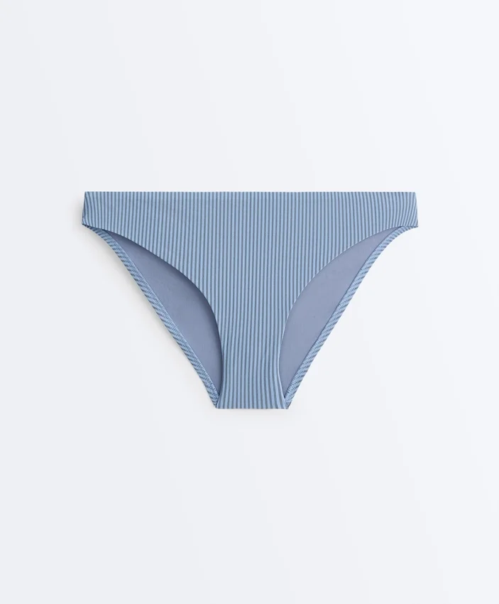 Chiloți clasici de bikini cu dungi Chiloți clasici de bikini cu dungi