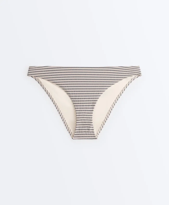 Chiloți clasici de bikini cu dungi Chiloți clasici de bikini cu dungi