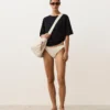 Chiloți clasici de bikini din croșetat cu textură cu bule