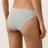 Chiloți clasici de bikini din țesătură jacquard cu buline Chiloți clasici de bikini din țesătură jacquard cu buline