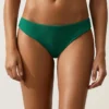 Chiloți clasici de bikini din piqué Chiloți clasici de bikini din piqué