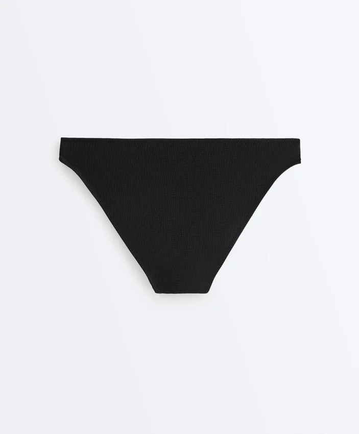 Chiloți clasici de bikini din piqué Chiloți clasici de bikini din piqué