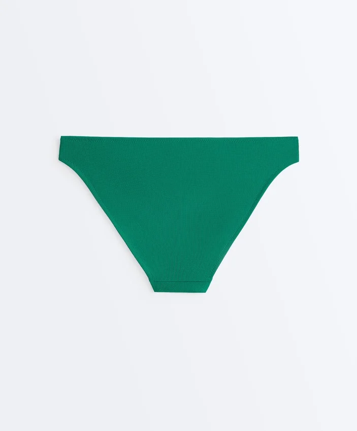Chiloți clasici de bikini din piqué Chiloți clasici de bikini din piqué