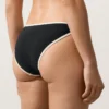 Chiloți de bikini clasici cu bordură contrastantă Chiloți de bikini clasici cu bordură contrastantă