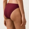 Chiloți de bikini clasici din jacquard cu carouri mici