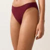 Chiloți de bikini clasici din jacquard cu carouri mici