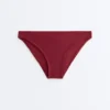 Chiloți de bikini clasici din jacquard cu carouri mici Chiloți de bikini clasici din jacquard cu carouri mici