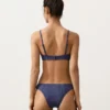 Chiloți de bikini cu decupaj în U, acoperire medie, cu imprimeu în carouri Chiloți de bikini cu decupaj în U, acoperire medie, cu imprimeu în carouri