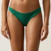 Chiloți de bikini cu decupaj în U și acoperire medie, din țesătură piqué Chiloți de bikini cu decupaj în U și acoperire medie, din țesătură piqué