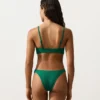 Chiloți de bikini cu decupaj în U și acoperire medie, din țesătură piqué Chiloți de bikini cu decupaj în U și acoperire medie, din țesătură piqué