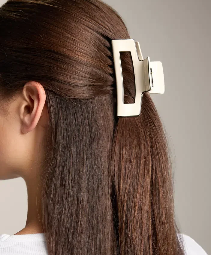 Clemă de accesorii de păr pătrată medie Clemă de accesorii de păr pătrată medie