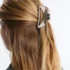 Clemă mare de accesorii de păr cu bordură Clemă mare de accesorii de păr cu bordură