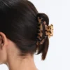 Clemă mare de accesorii de păr din coajă de broască țestoasă Clemă mare de accesorii de păr din coajă de broască țestoasă
