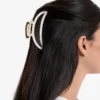 Clemă mare de accesorii de păr metalică