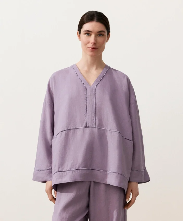 Cămășă caftan din 100% in Cămășă caftan din 100% in
