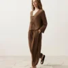 Cămășă cu mâneci lungi și legături, 100% bumbac Cămășă cu mâneci lungi și legături, 100% bumbac