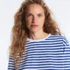 Cămășă dreptă, cu mâneci lungi, cu dungi, 100% bumbac Cămășă dreptă, cu mâneci lungi, cu dungi, 100% bumbac