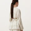 Cămășă kimono din amestec de in și lyocell cu imprimeu în carouri Cămășă kimono din amestec de in și lyocell cu imprimeu în carouri