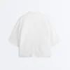 Cămășă oversized cu mâneci scurte, 100% in Cămășă oversized cu mâneci scurte, 100% in