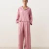 Cămășă polo oversize cu mâneci lungi, 100% in Cămășă polo oversize cu mâneci lungi, 100% in