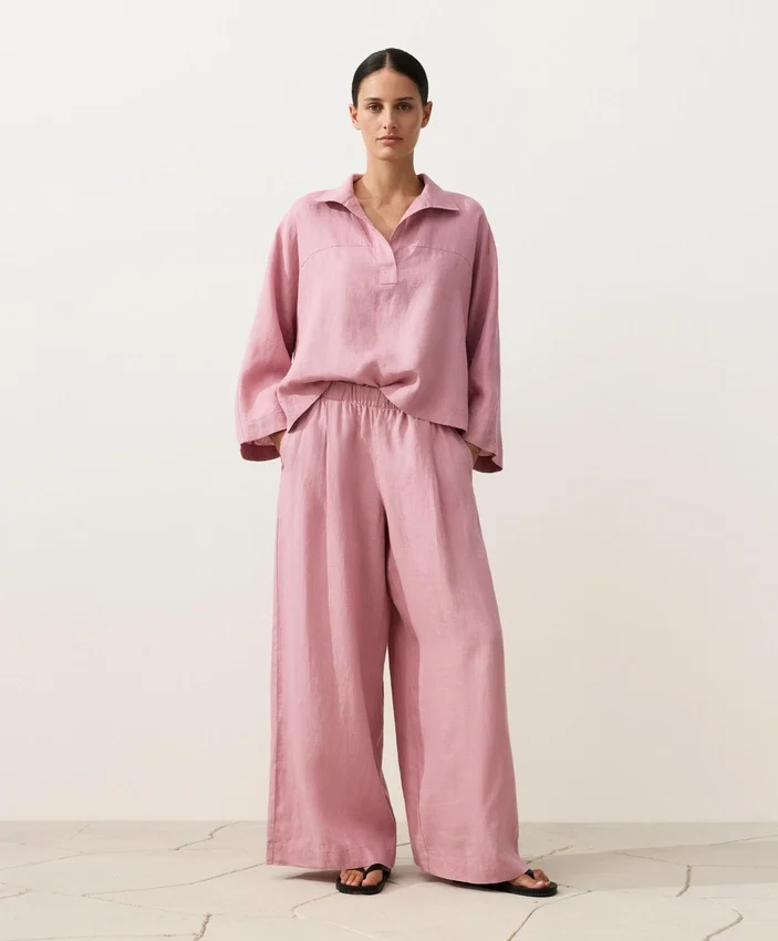 Cămășă polo oversize cu mâneci lungi, 100% in Cămășă polo oversize cu mâneci lungi, 100% in