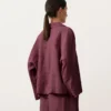 Cămășă polo oversize cu mâneci lungi, 100% in