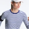 Cămășă tehnică cu mâneci lungi, cu dungi Cămășă tehnică cu mâneci lungi, cu dungi