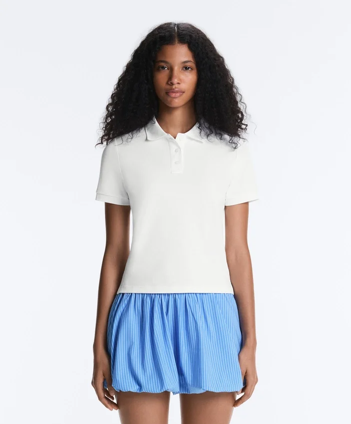 Cămășa polo slim fit din bumbac piqué Cămășa polo slim fit din bumbac piqué