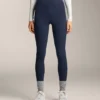 Colanți călduroși, cu talie înaltă, lungi până la gleznă, cu buzunare, 70 cm